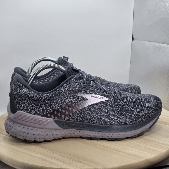 Brooks Adrenaline 21 Women's Running Shoes Gray Size 10 - Picture 3 of 9